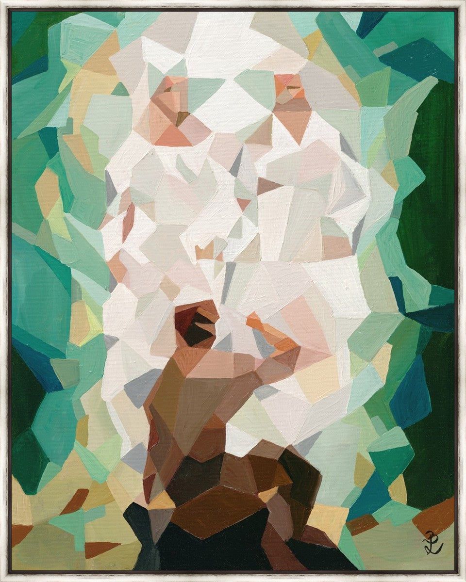 Two Personages Large Wall Art