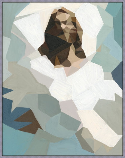 Christ in Blue Large Wall Art Gallery Wrap