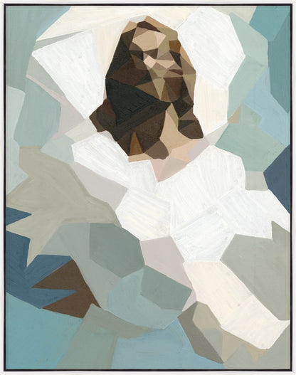 Christ in Blue Large Wall Art Gallery Wrap