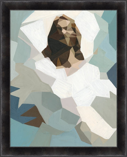 Christ in Blue Large Wall Art