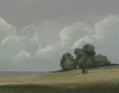 Road to Emmaus Gallery Wrap