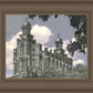 Logan Utah Temple - Grey Sky