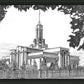 Mt. Timpanogos Temple - South View