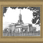 Mt. Timpanogos Temple - South View