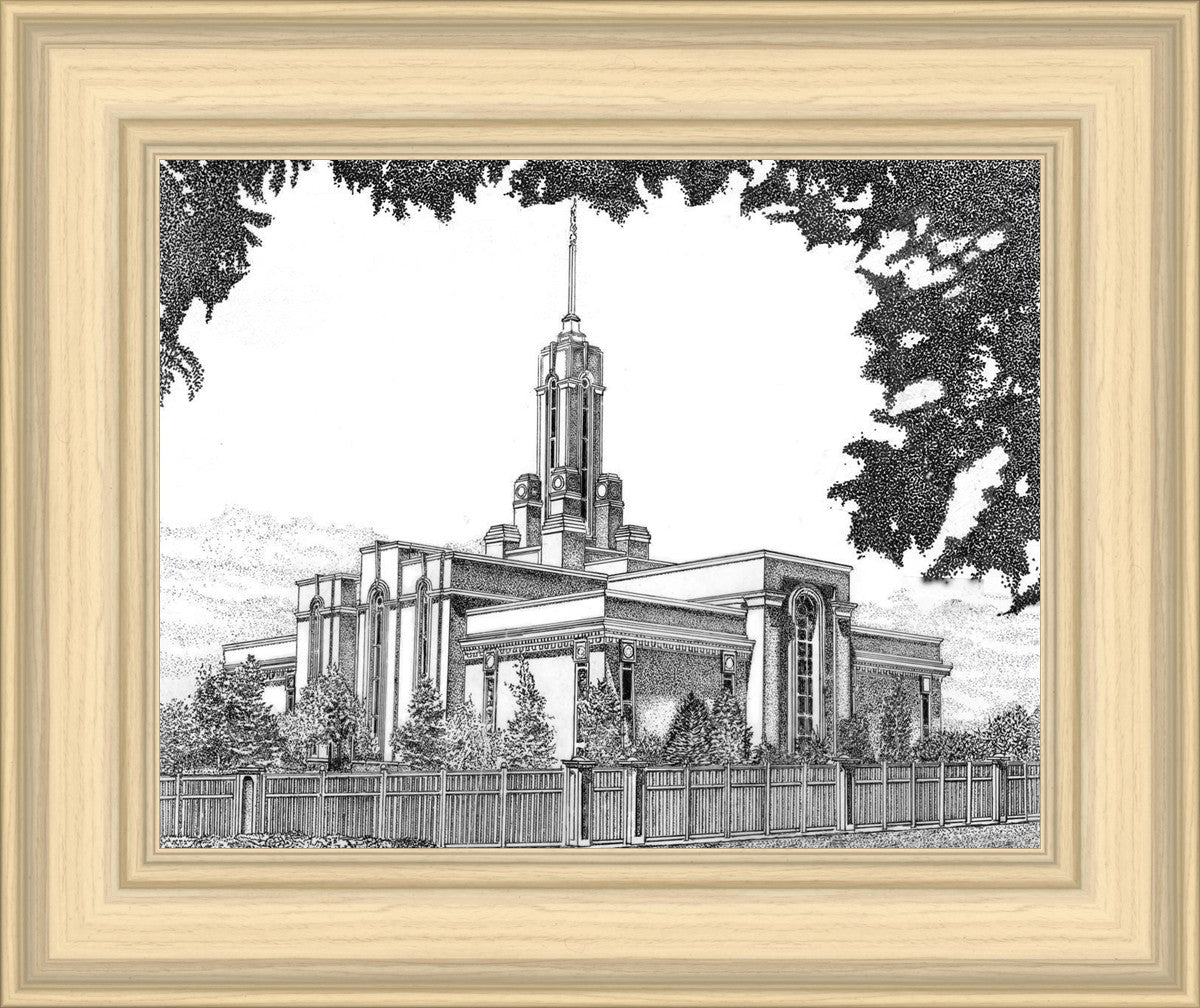 Mt. Timpanogos Temple - South View