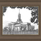 Mt. Timpanogos Temple - South View