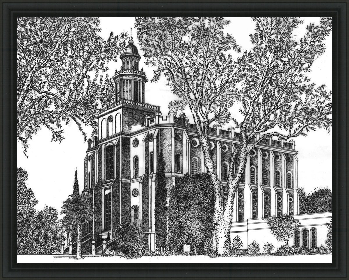 St. George Utah Temple Summer
