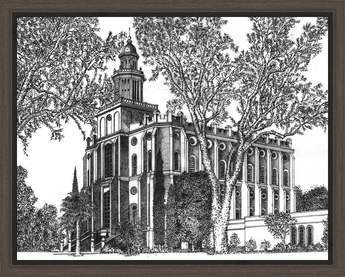St. George Utah Temple Summer
