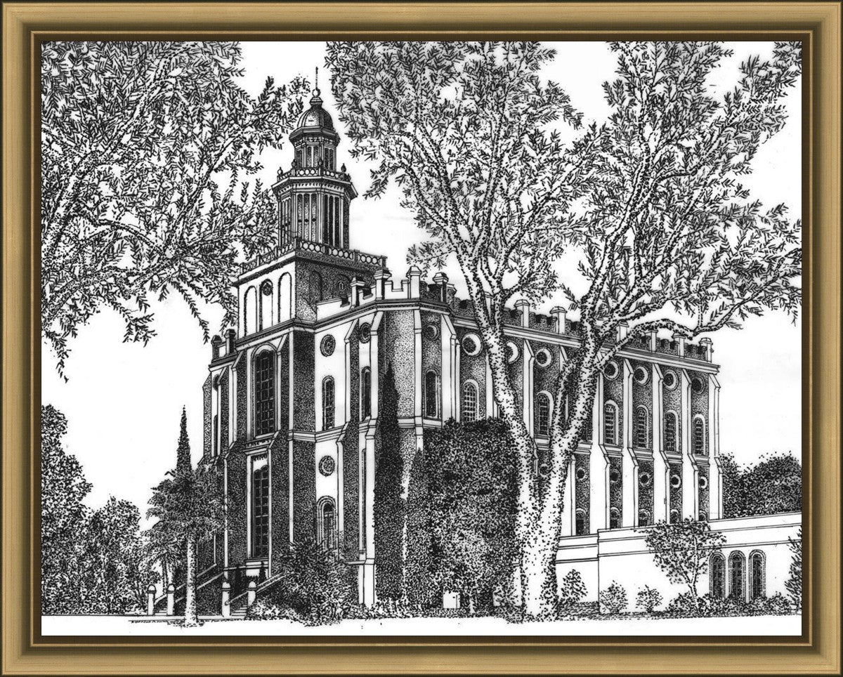 St. George Utah Temple Summer
