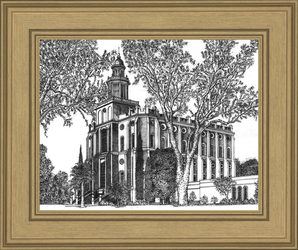 St. George Utah Temple Summer