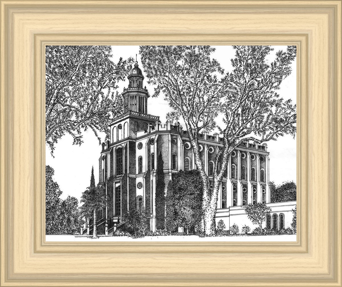 St. George Utah Temple Summer