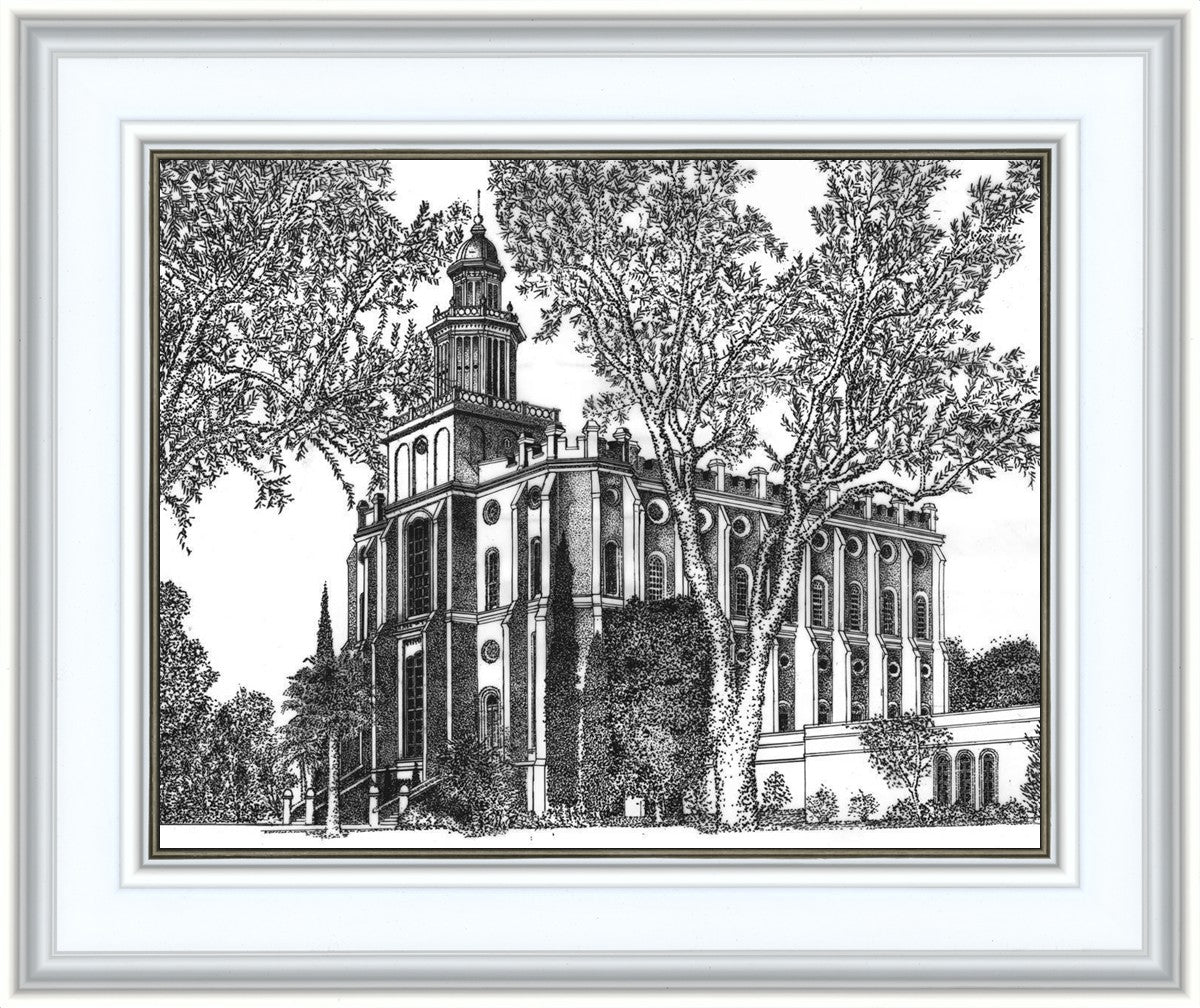 St. George Utah Temple Summer