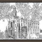 St. George Utah Temple Winter