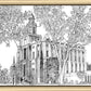 St. George Utah Temple Winter