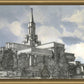 Bountiful Utah Temple - Grey Sky
