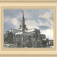 Bountiful Utah Temple - Grey Sky