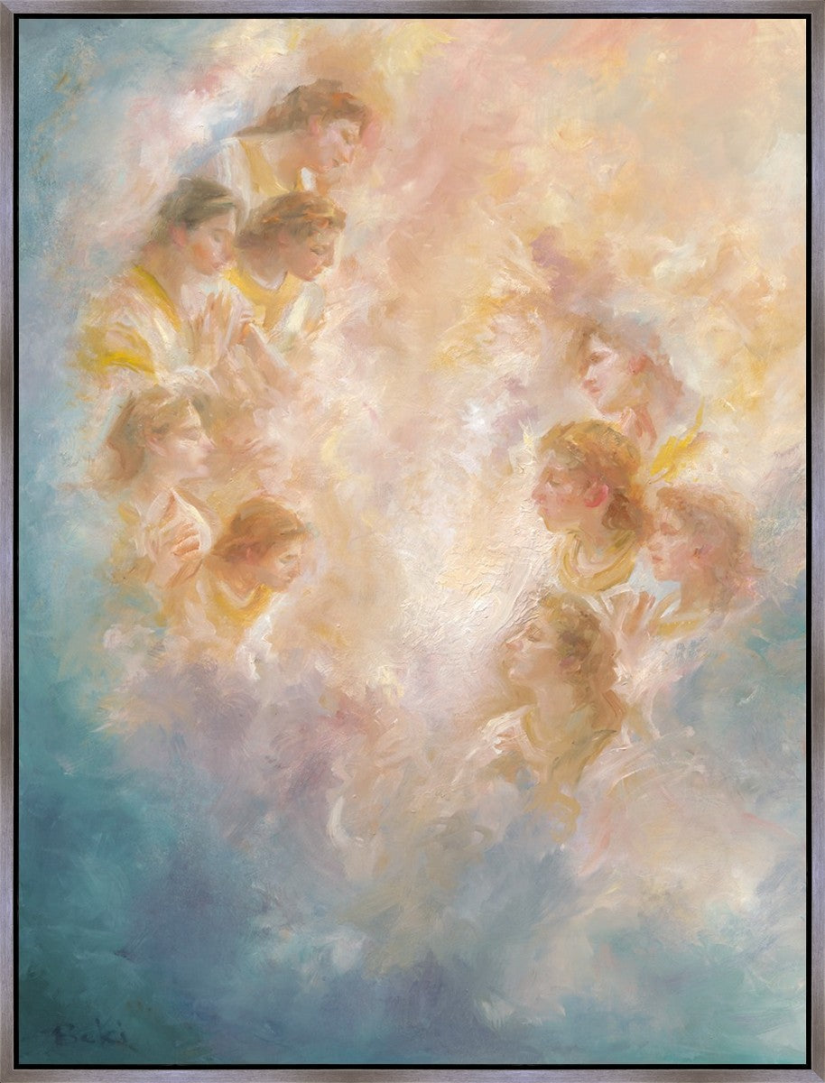 The Heavens Are Open Large Wall Art Gallery Wrap