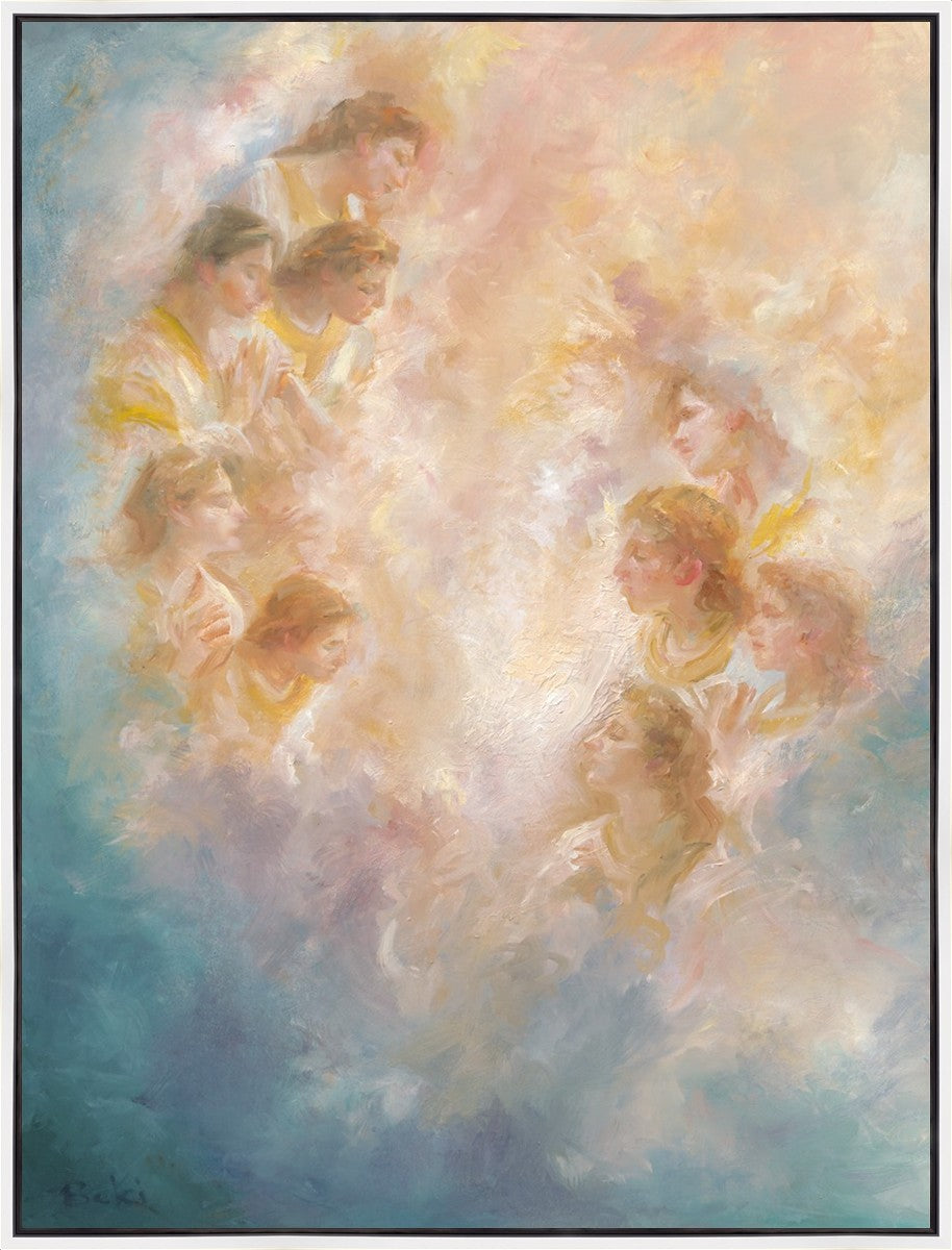 The Heavens Are Open Large Wall Art Gallery Wrap