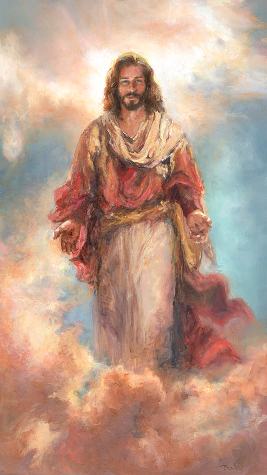 He Comes Large Wall Art