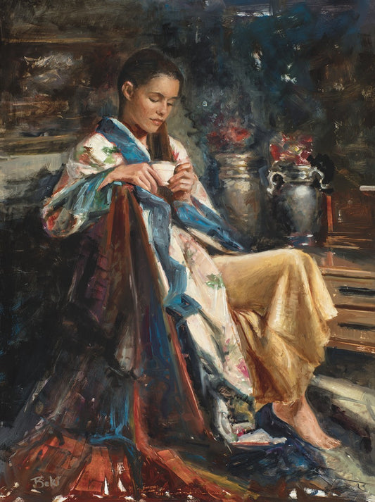 Sacred Introspection Large Wall Art Gallery Wrap