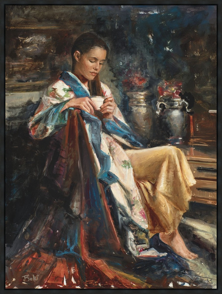 Sacred Introspection Large Wall Art Gallery Wrap