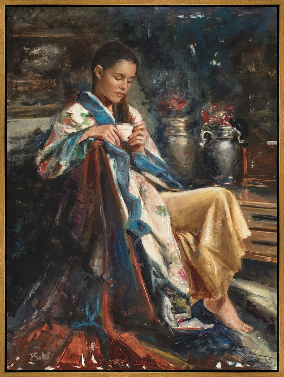 Sacred Introspection Large Wall Art Gallery Wrap