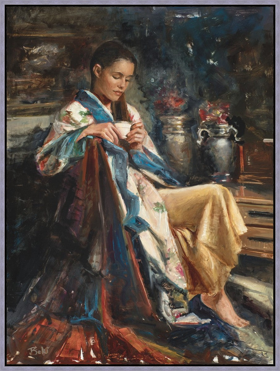 Sacred Introspection Large Wall Art Gallery Wrap