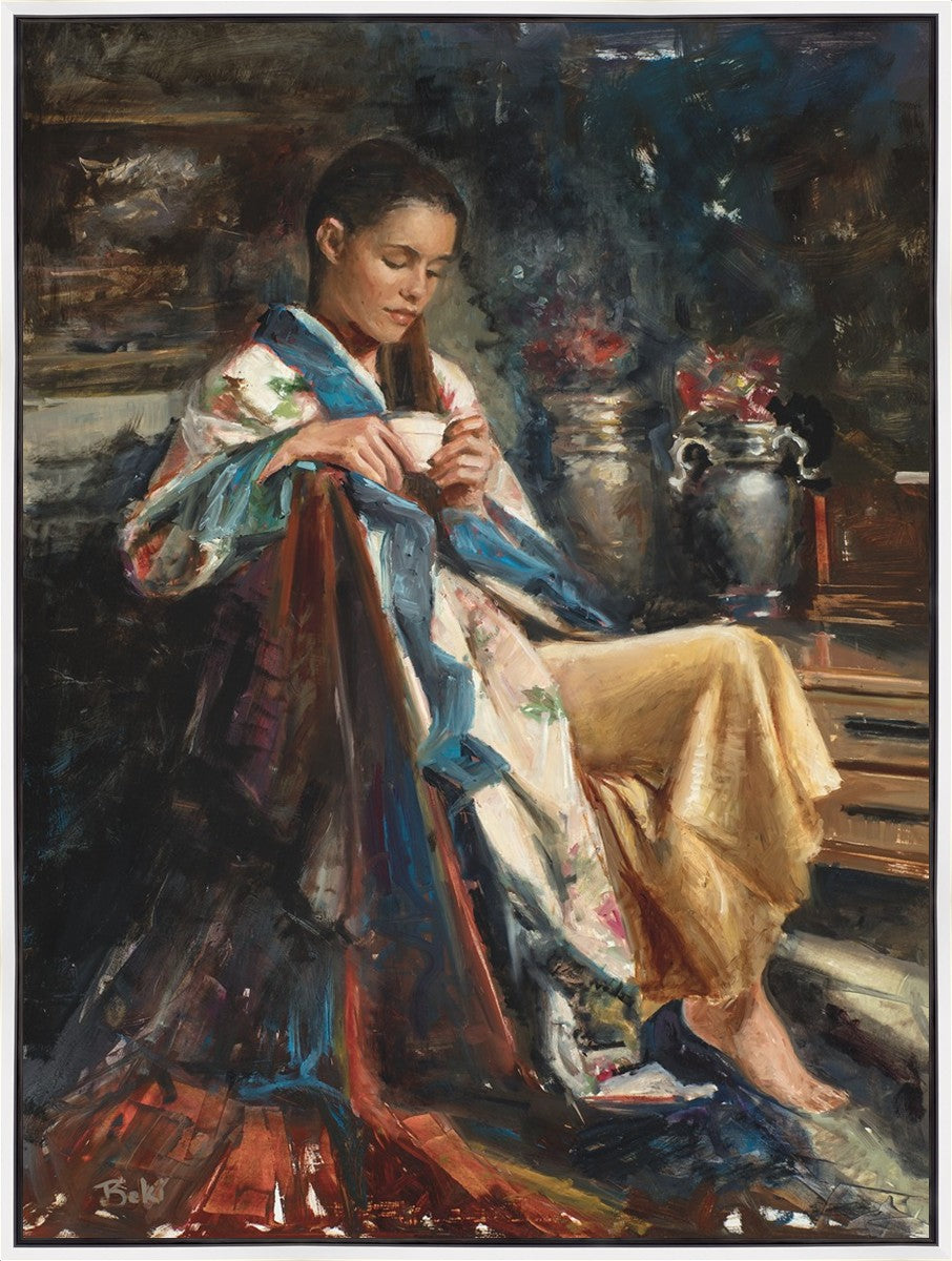 Sacred Introspection Large Wall Art Gallery Wrap
