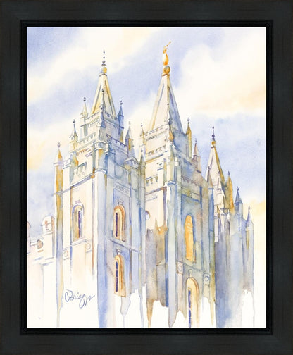 Salt Lake Temple Eternal Promises Gallery Wrap