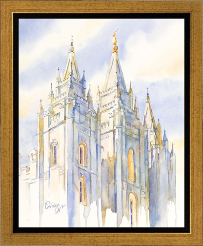 Salt Lake Temple Eternal Promises Gallery Wrap
