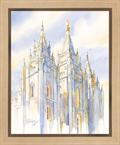 Salt Lake Temple Eternal Promises Gallery Wrap