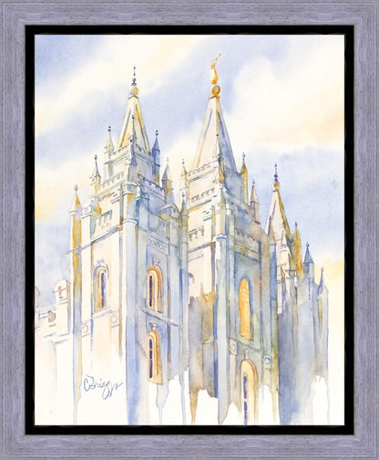 Salt Lake Temple Eternal Promises Gallery Wrap