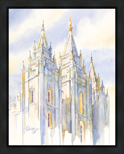 Salt Lake Temple Eternal Promises Gallery Wrap