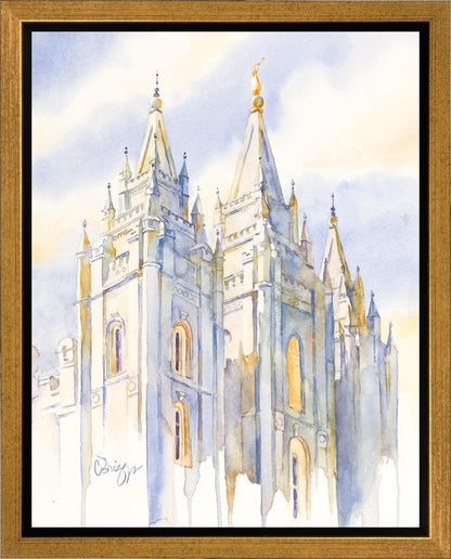 Salt Lake Temple Eternal Promises Gallery Wrap