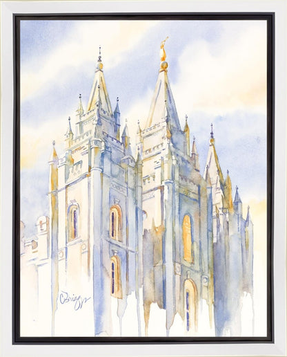 Salt Lake Temple Eternal Promises Gallery Wrap