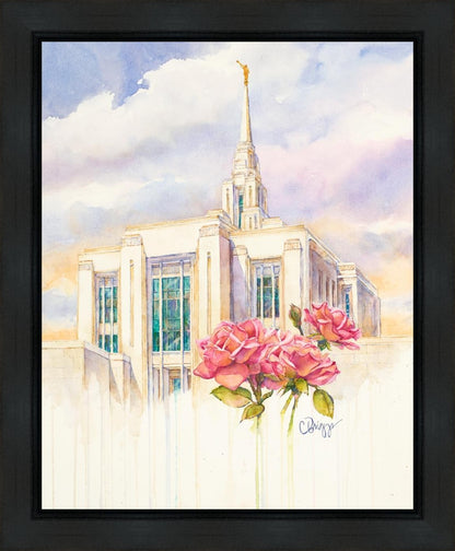 Eternal Promise Ogden Temple Gallery Wrap