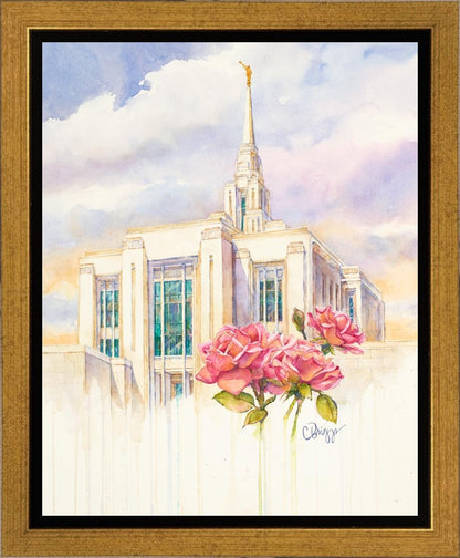 Eternal Promise Ogden Temple Gallery Wrap