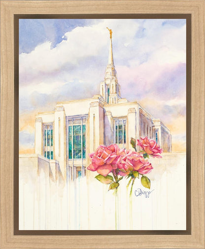 Eternal Promise Ogden Temple Gallery Wrap