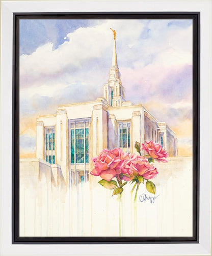 Eternal Promise Ogden Temple Gallery Wrap