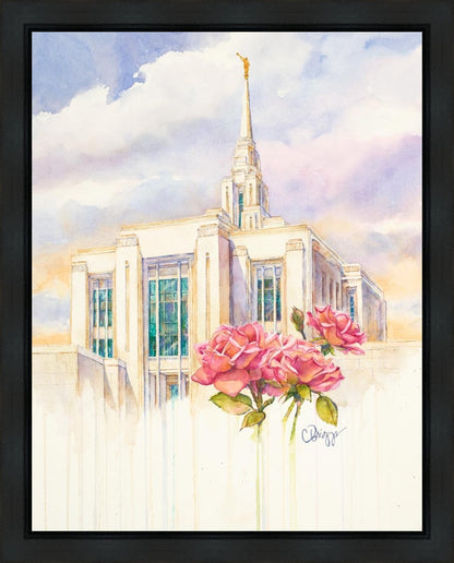 Eternal Promise Ogden Temple Gallery Wrap