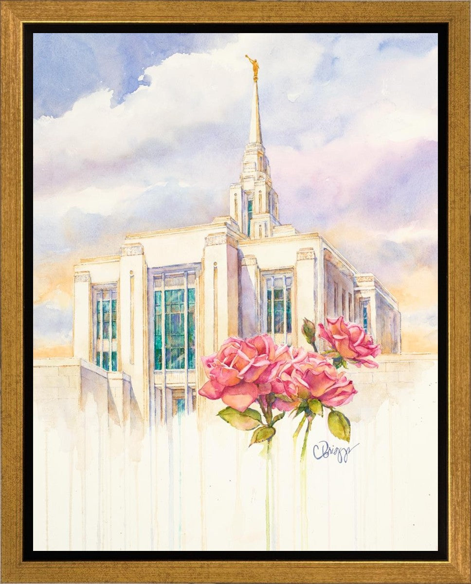 Eternal Promise Ogden Temple Gallery Wrap