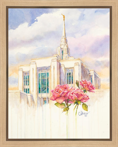 Eternal Promise Ogden Temple Gallery Wrap