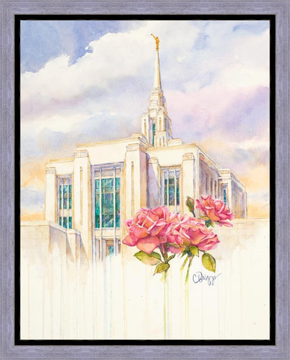 Eternal Promise Ogden Temple Gallery Wrap