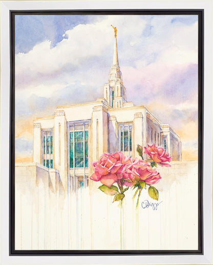 Eternal Promise Ogden Temple Gallery Wrap