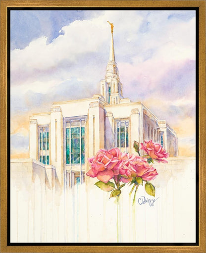 Eternal Promise Ogden Temple Gallery Wrap