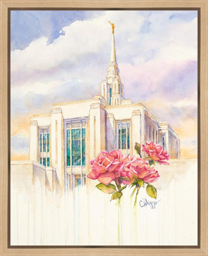 Eternal Promise Ogden Temple Gallery Wrap