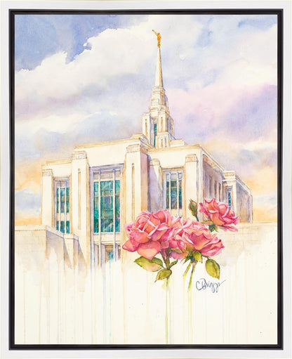 Eternal Promise Ogden Temple Gallery Wrap