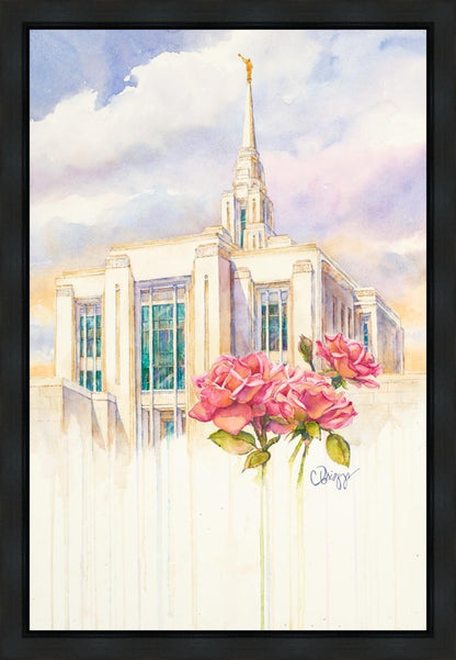 Eternal Promise Ogden Temple Gallery Wrap