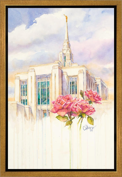Eternal Promise Ogden Temple Gallery Wrap