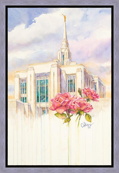 Eternal Promise Ogden Temple Gallery Wrap